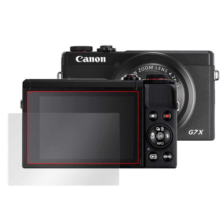 PowerShot G7 X Mark III 保護 フィルム OverLay 9H Plus for キヤノン コンパクトデジタルカメラ パワーショット 高硬度 低反射｜visavis｜03