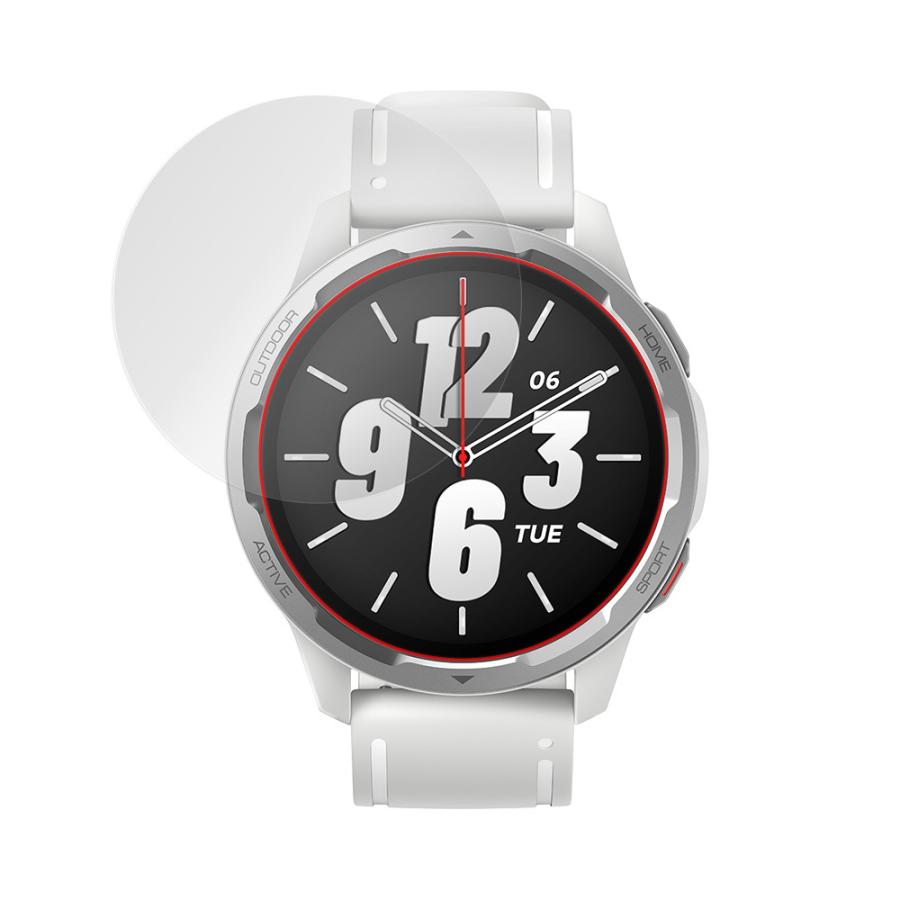 Xiaomi Watch S1 Active 保護 フィルム OverLay 9H Brilliant for シャオミー ウォッチ S1 アクティブ スマートウォッチ 高硬度 高光沢｜visavis｜03