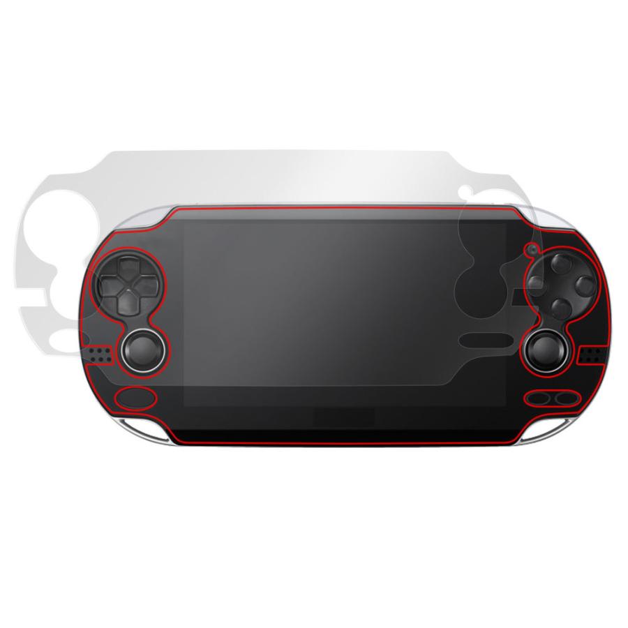 PlayStation Vita PCH-1000 保護 フィルム OverLay Plus for プレイステーション ヴィータ 液晶保護 アンチグレア 低反射 非光沢 防指紋｜visavis｜14