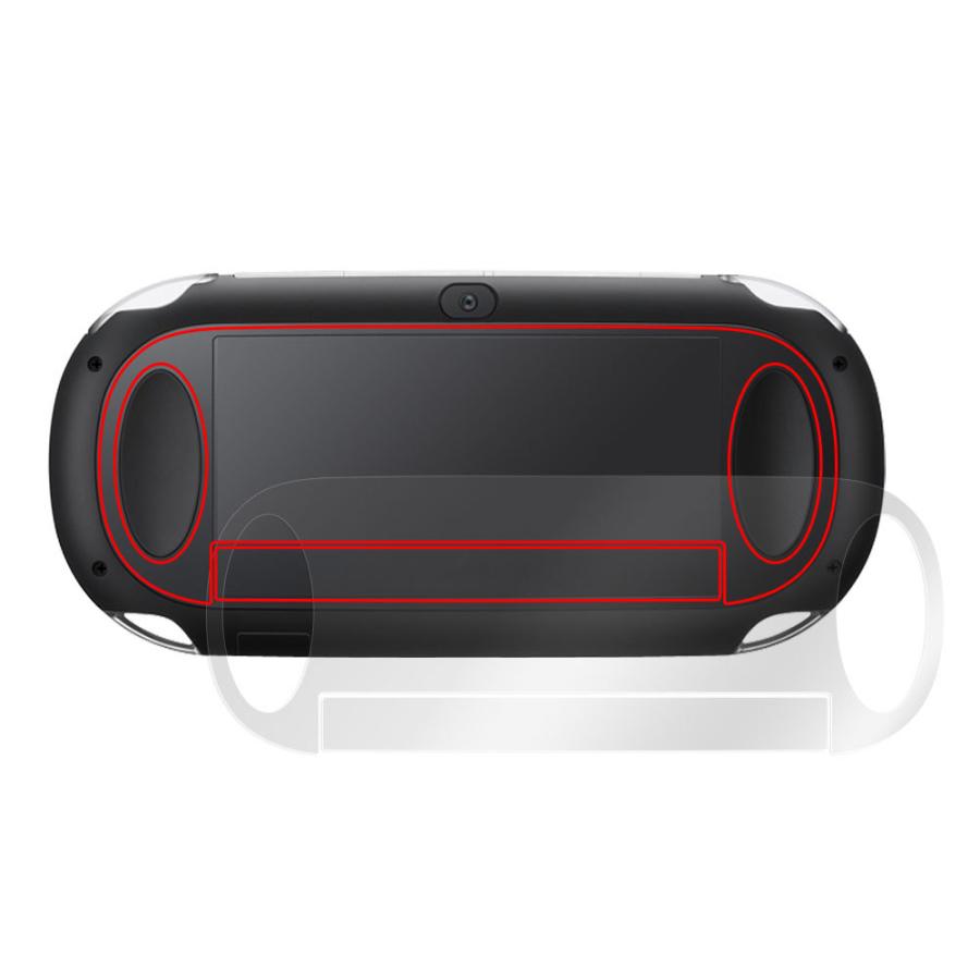 PlayStation Vita PCH-1000 背面 保護 フィルム OverLay 9H Plus for プレイステーション ヴィータ 9H高硬度 低反射タイプ｜visavis｜13