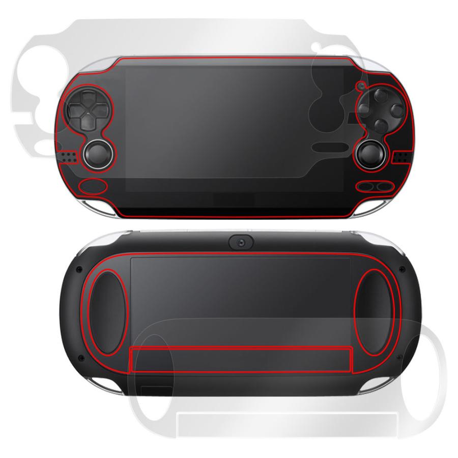 PlayStation Vita PCH-1000 表面 背面 フィルムセット OverLay Eye 