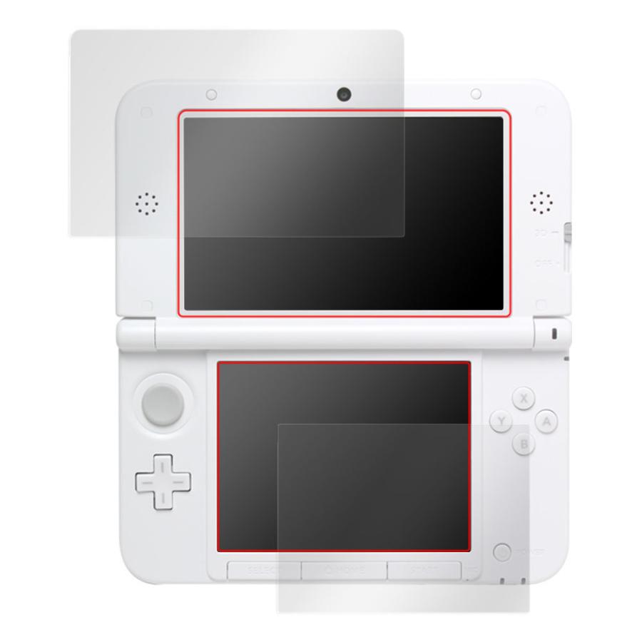 ニンテンドー3DS LL 保護 フィルム OverLay Plus Lite for 液晶保護 高精細液晶対応 低反射 非光沢 防指紋 ...