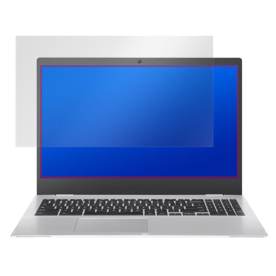 Chromebook ASUS CX1 CX1500CKA-EJ0015 保護 フィルム OverLay