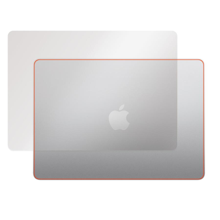 MacBook Air 13インチ M3 2024 / M2 2022 天板 保護 フィルム OverLay Brilliant ノートパソコン マックブック エア 高光沢素材｜visavis｜13