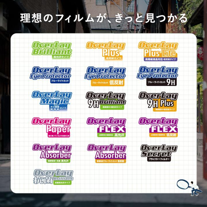 RETROID pocket 3 保護 フィルム OverLay 抗菌 Brilliant for レトロイドポケット 3 レトロゲーム機 Hydro Ag+ 抗菌 抗ウイルス 高光沢｜visavis｜09