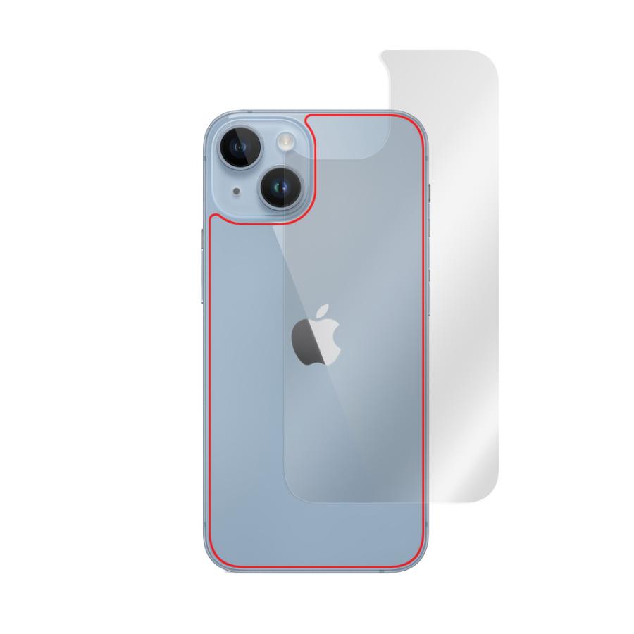 iPhone 14 背面 保護 フィルム OverLay Absorber 高光沢 for