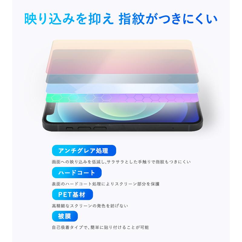 AQUOS sense7 plus 保護 フィルム OverLay Plus Lite for アクオス センスセブン プラス 液晶保護 高精細液晶対応 アンチグレア 反射防止｜visavis｜03