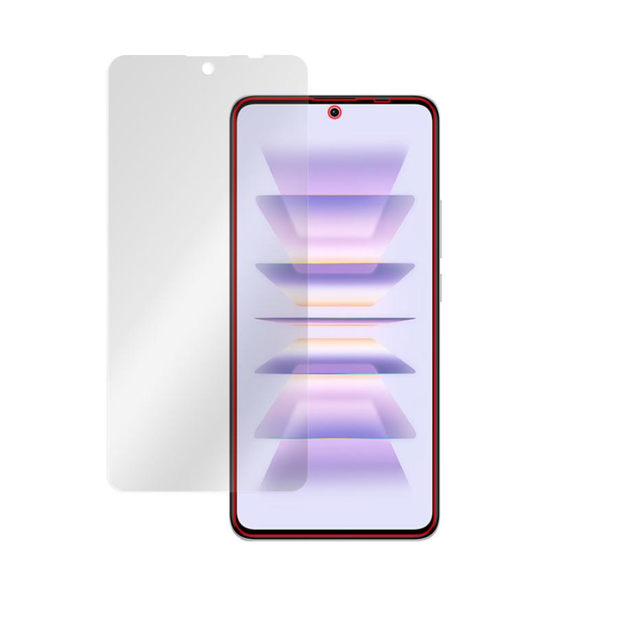 Xiaomi Redmi K60 Pro K60 保護 フィルム OverLay FLEX 低反射 for シャオミ スマホ レドミ 曲面対応 柔軟素材 反射防止 衝撃吸収｜visavis｜18