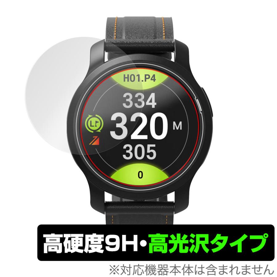 GolfBuddy aim W12 保護 フィルム OverLay 9H Brilliant for ゴルフバディー aim W12 ゴルフウォッチ 9H 高硬度 透明 高光沢 爆買 | 