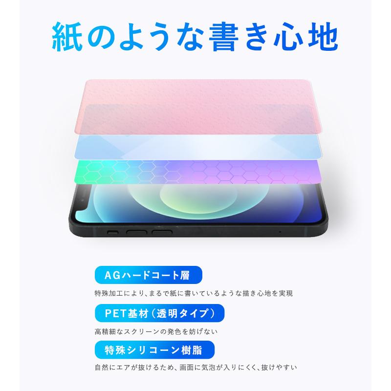 Xiaomi Redmi 12C 保護 フィルム OverLay Paper for シャオミー スマートフォン レドミ 12C 書き味向上 フィルム 紙のような描き心地｜visavis｜03