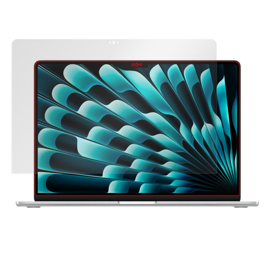 MacBook Air 15インチ M3 2024 / M2 2023 保護 フィルム OverLay 9H 