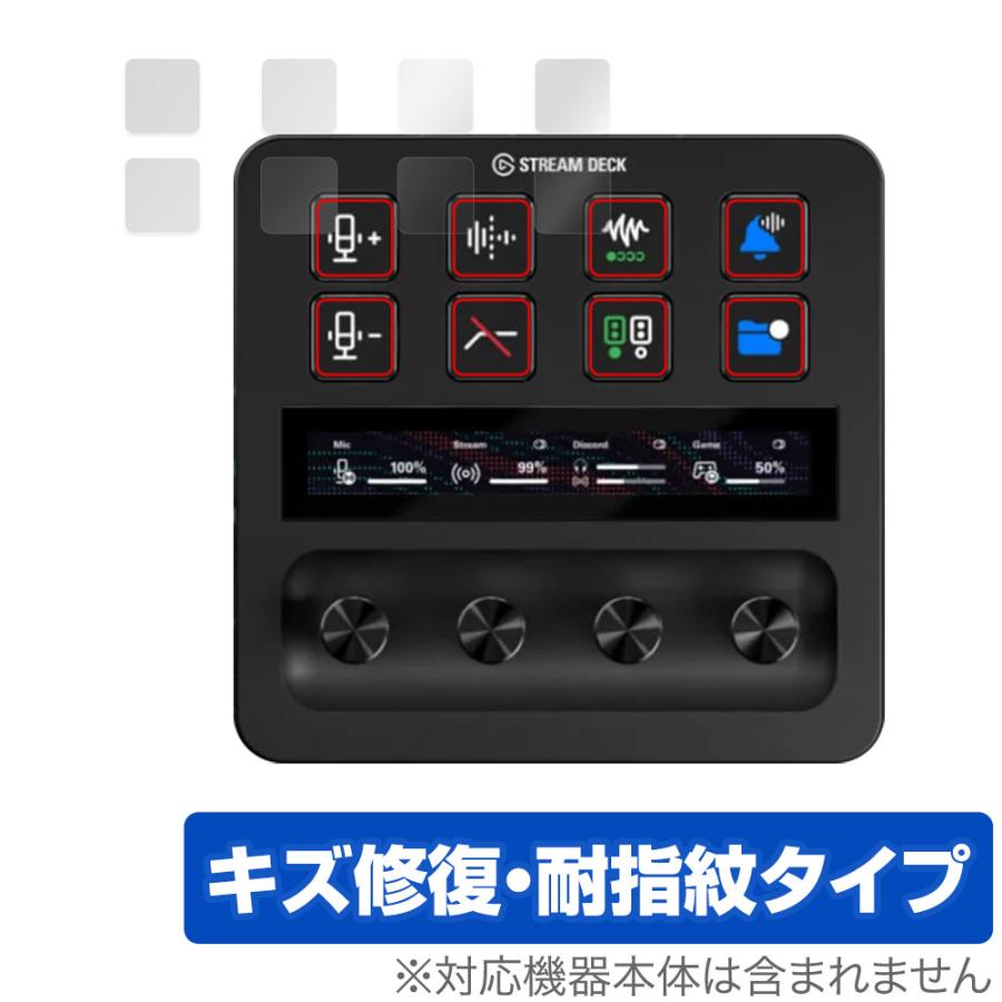 Elgato STREAM DECK + LCDキートップ部 保護 フィルム OverLay  