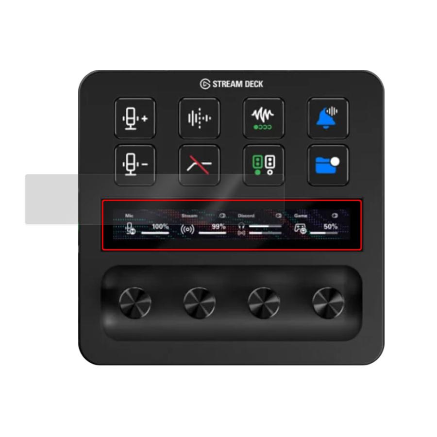 ミヤビックス Elgato STREAM DECK + LCDタッチパネル用 保護 フィルム