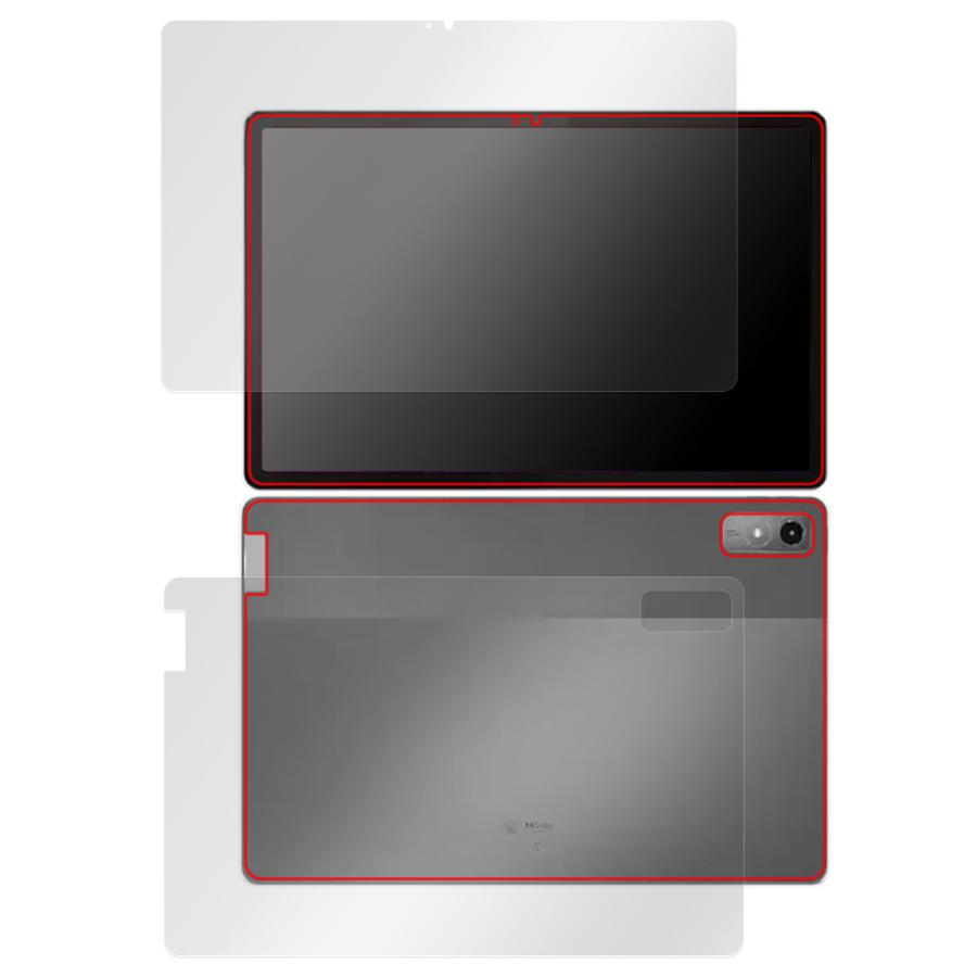 Lenovo Tab P12 表面 背面 フィルム OverLay Magic レノボ Android タブレット用保護フィルム 表面・背面セット 傷修復 耐指紋 指紋防止｜visavis｜02