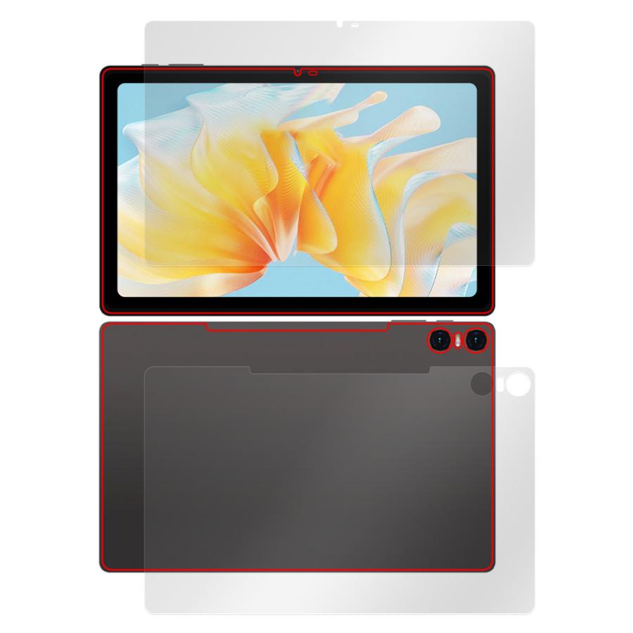 Teclast T40 Air 表面 背面 フィルム OverLay 9H Brilliant テクラスト タブレット用保護フィルム 表面・背面セット 9H高硬度 透明 高光沢｜visavis｜16