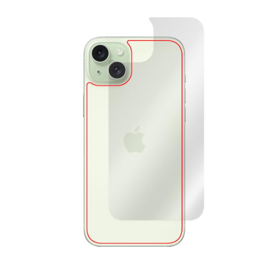 iPhone 15 Plus 背面 保護 フィルム OverLay Plus Lite アイフォン 15 プラス iPhone15Plus用フィルム 本体保護 さらさら手触り低反射素材｜visavis｜15