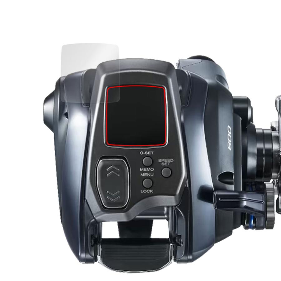 23-24 フォースマスター 600 保護 フィルム OverLay Eye Protector 低反射 for SHIMANO 電動リール 液晶保護 ブルーライトカット 反射防止｜visavis｜16