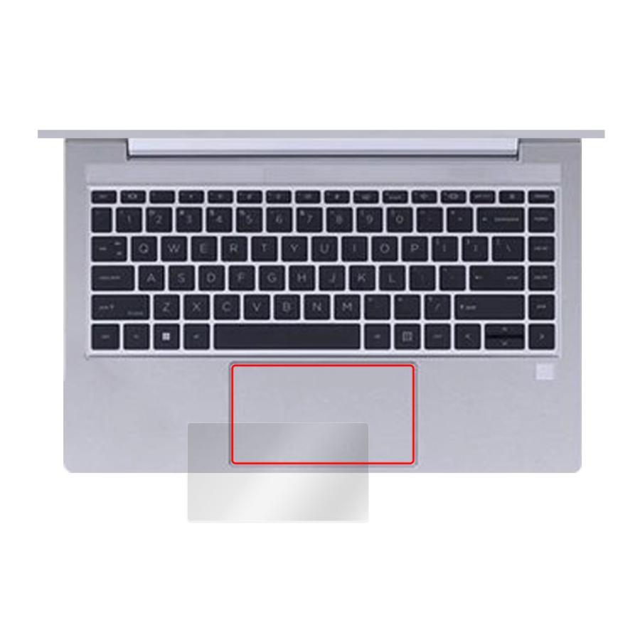 HP EliteBook 630 G10 Notebook PC タッチパッド 保護 フィルム OverLay Protector ノートPC用保護フィルム アンチグレア さらさら手触り｜visavis｜16