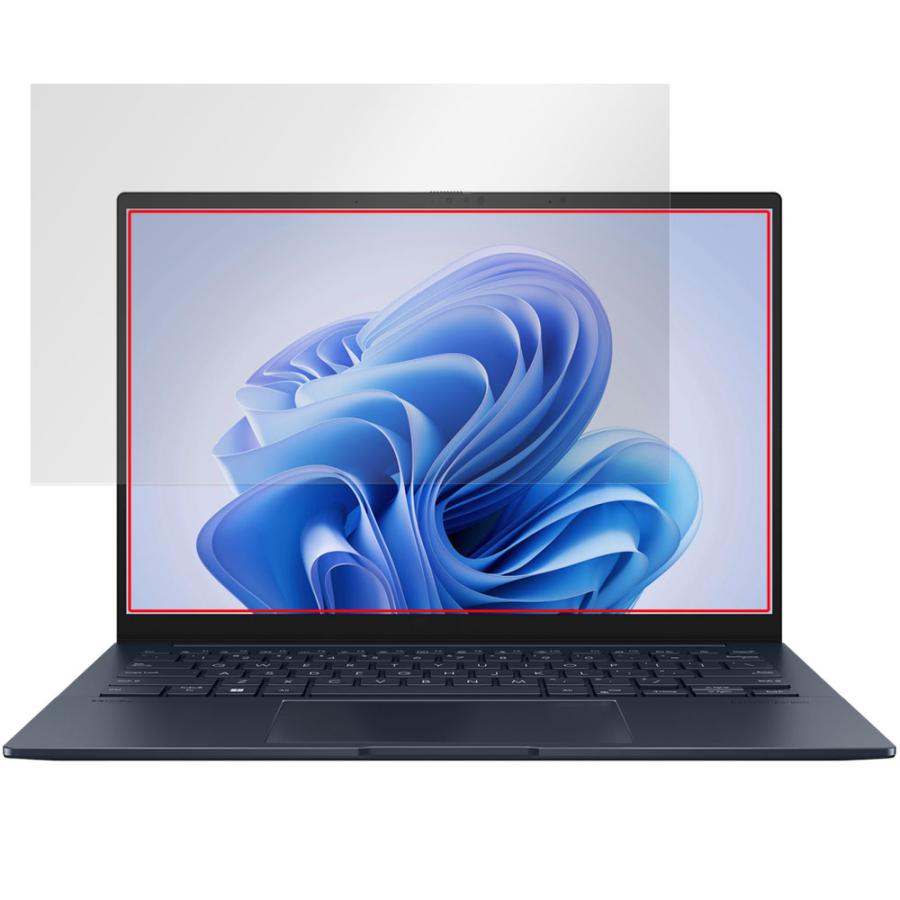 ASUS Zenbook 14 OLED UX3405MA 保護 フィルム OverLay Magic エイスース ゼンブック 14 ノートPC用保護フィルム 傷修復 耐指紋 指紋防止｜visavis｜15