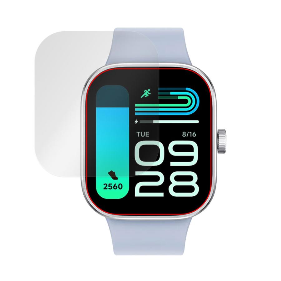 Xiaomi Redmi Watch 4 用 保護フィルム OverLay Plus Lite シャオミー スマートウォッチ用フィルム 高精細液晶対応 アンチグレア 反射防止｜visavis｜16