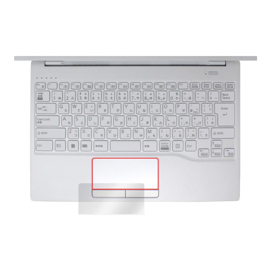 富士通 LIFEBOOK UH92/B3ホワイト タッチパネル LIFEBOOK UH UH09/H3 UH08/H3 タッチパッド 保護 フィルム OverLay