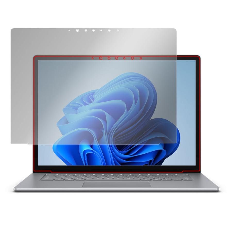 Surface Laptop 6 15 インチ 保護 フィルム OverLay Secret ノートパソコン用保護フィルム 液晶保護 プライバシーフィルター 覗き見防止｜visavis｜16