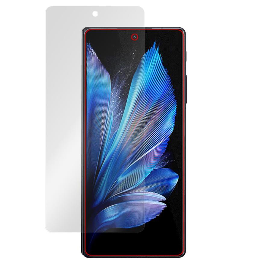 vivo X Fold3 保護 フィルム OverLay FLEX 高光沢 for ヴィーヴォ エックス フォールド 液晶保護 曲面対応 柔軟素材 衝撃吸収 透明｜visavis｜17