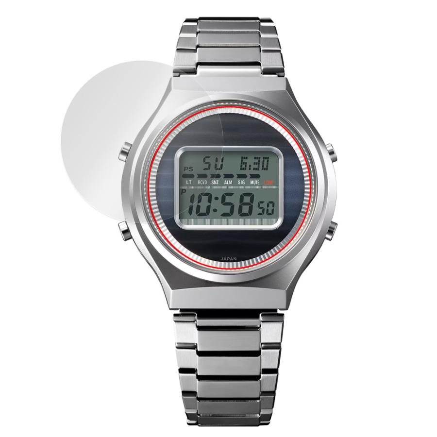 CASIO CASIOTRON TRN-50-2A / TRN-50SS-2A 保護 フィルム OverLay Absorber 高光沢 for カシオトロン 衝撃吸収 抗菌 | ミヤビックス | 14