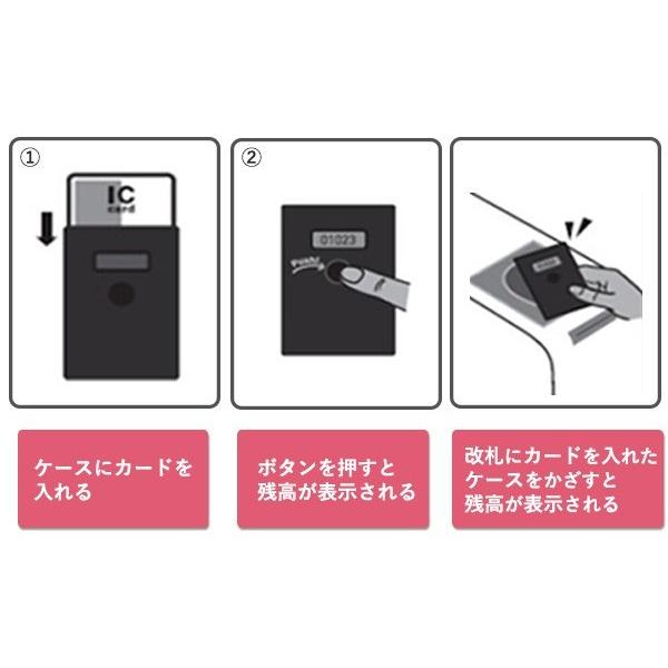 nocoly ICカード専用 残高表示機能付き パスケース (ノコリー) IC