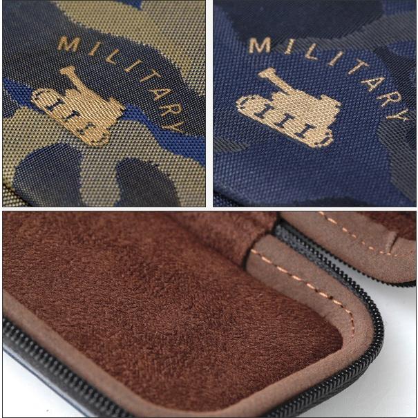 メガネ 用 ケース  SINRA DESIGN WORKS GlassesCase 「MILITARY」 / PUレザー シンラ メガネ入れ メガネケース｜visavis｜03