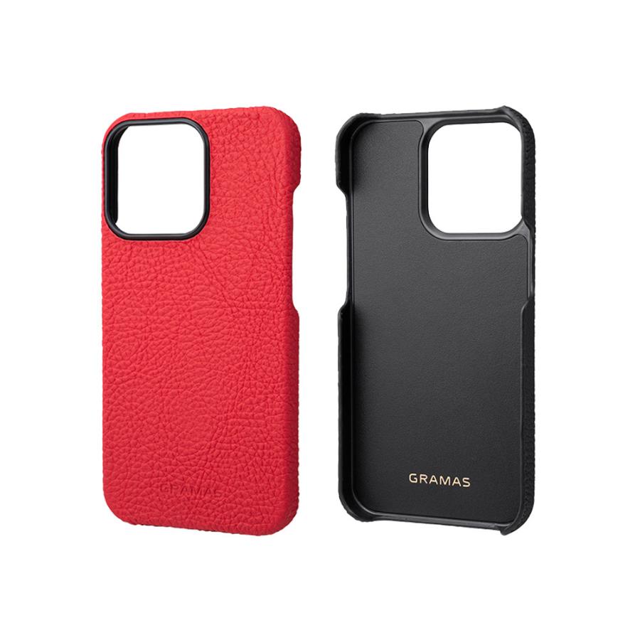 GRAMAS（グラマス） iPhone13Pro シェル(背面)型レザーケース 本革
