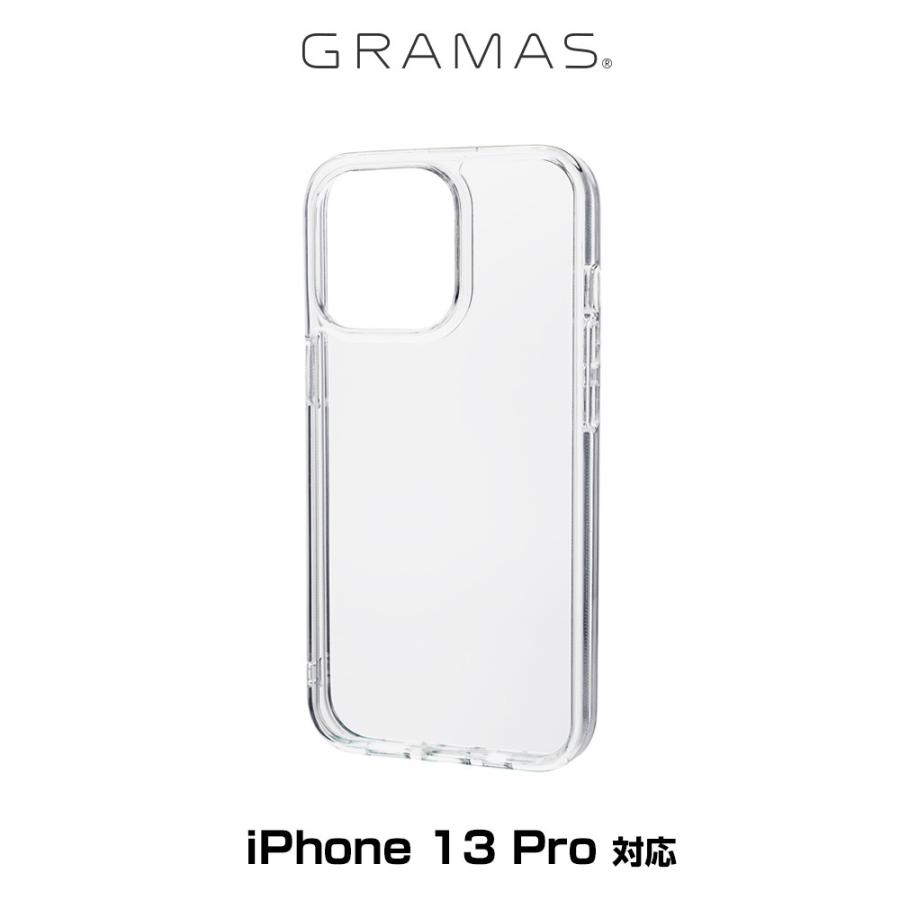 スマホケース Gramas Colors Glass Hybrid Clear Case For Iphone X 高硬度で透明度の高いガラスハイブリッドケース 13周年記念イベントが