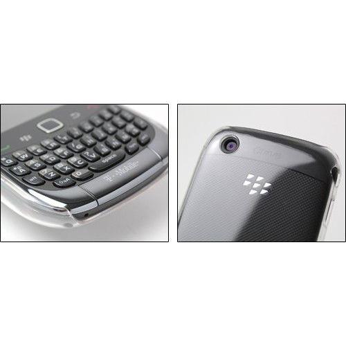 ハードコーティングシェルジャケット for BlackBerry Curve 9300(クリア)｜visavis｜03