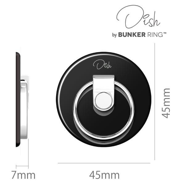 バンカーリング Bunker Ring Dish iPhone 8 / Plusの片手操作に
