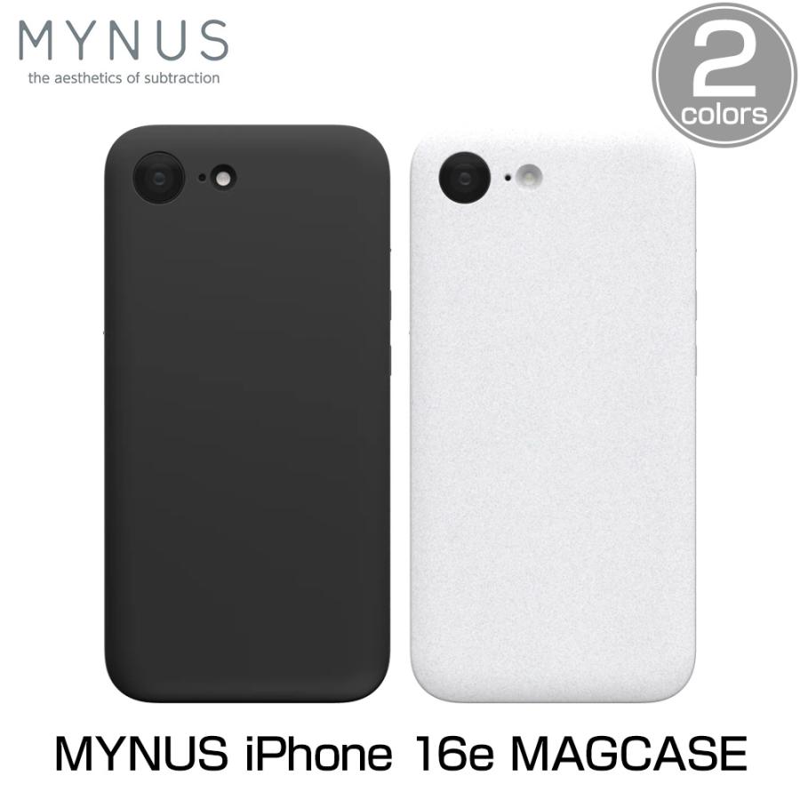 MYNUS iPhone 16e MAGCASE MagSafe対応 マイナス アイフォーン マグケース | 