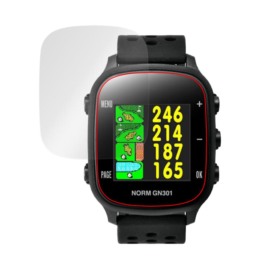 保護フィルム貼付済 グリーンオン THE GOLF WATCH NORM II PLUS