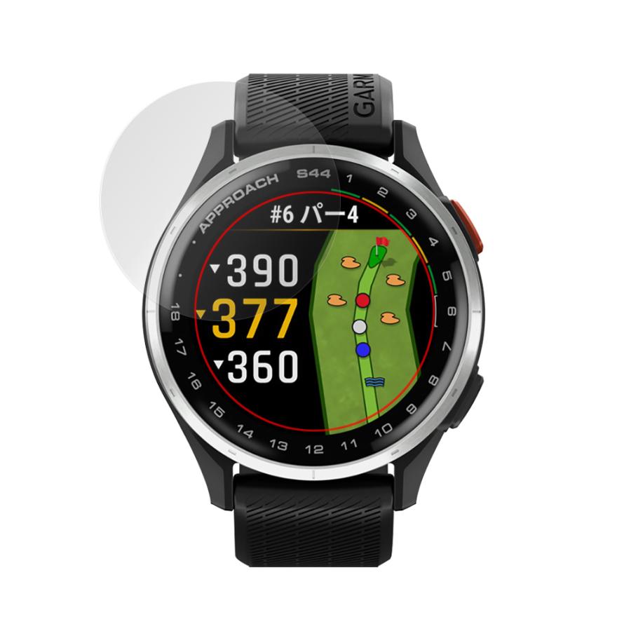 GARMIN Approach S50 S44 保護 フィルム OverLay Absorber 高光沢 for ガーミン アプローチ 衝撃吸収 高光沢 ハードコート 抗菌 爆買 | ミヤビックス | 14