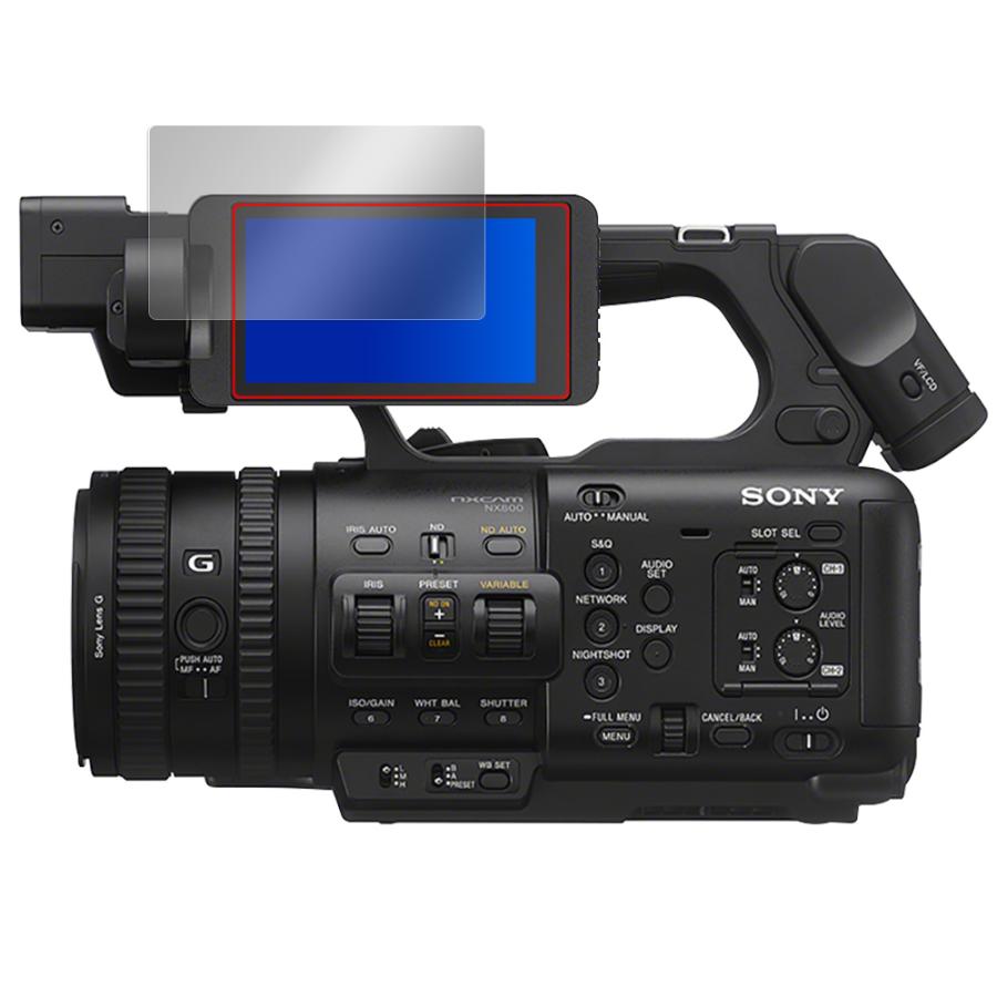 ミヤビックス SONY カムコーダー PXW-Z200 HXR-NX800 保護フィルム