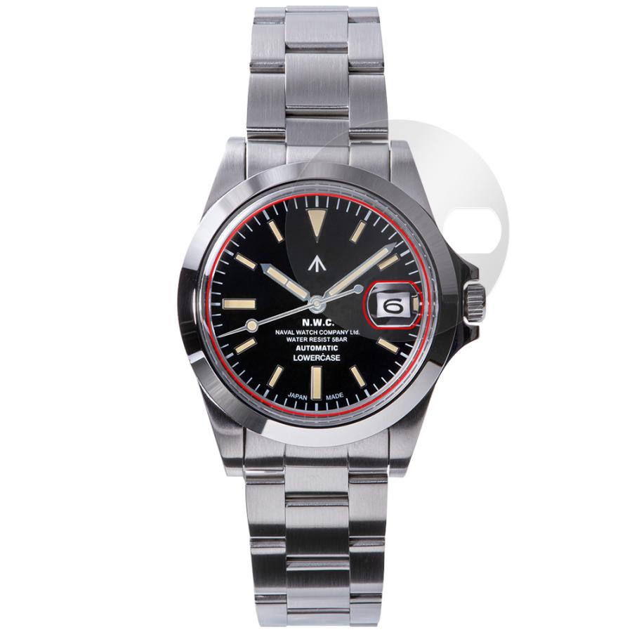 NAVAL WATCH Produced by LOWERCASE FRXAシリーズ 保護 フィルム OverLay 9H Brilliant for 腕時計 9H 高硬度 透明 高光沢 | ミヤビックス | 15