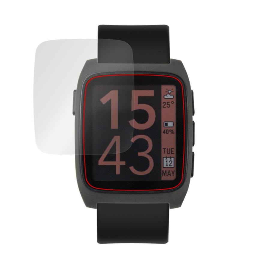 Pebble Time 2 保護フィルム OverLay Brilliant Premium for ペブル 