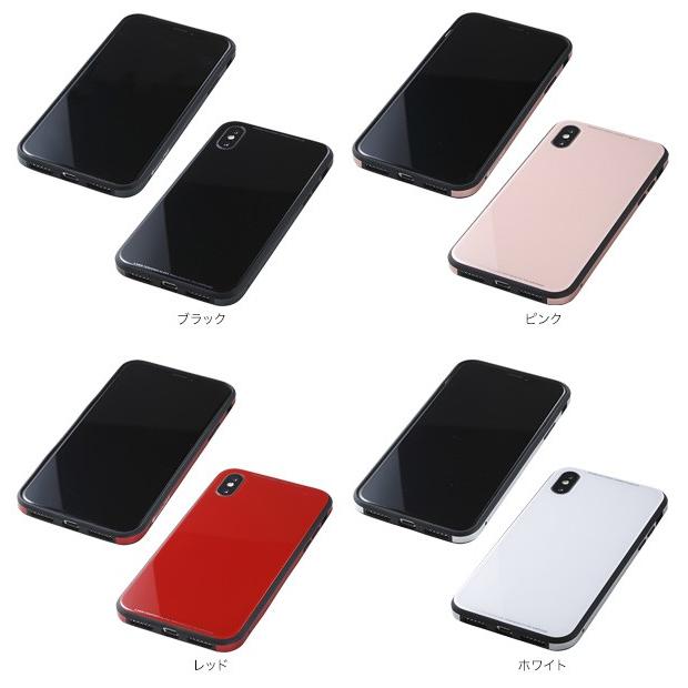 スマホケース Iphone X 用 Glass Aluminum Tpu Hyblid Case Unio For Iphone X Iphoneケース x ビザビ Yahoo 店 通販 Yahoo ショッピング