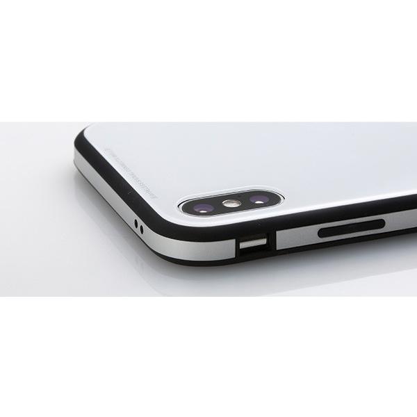 スマホケース Iphone X 用 Glass Aluminum Tpu Hyblid Case Unio For Iphone X Iphoneケース x ビザビ Yahoo 店 通販 Yahoo ショッピング