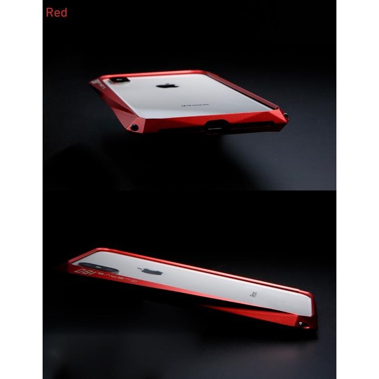 iPhone Xs / X 用 CLEAVE Aluminum Bumper 180 for iPhone Xs / X  アルミニウムバンパー 三角形で構成されたデザイン｜visavis｜08