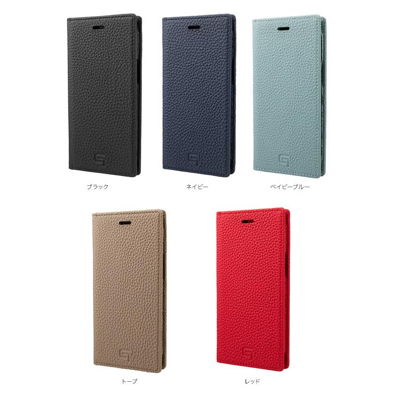 iPhone 12 mini iPhone12 手帳型レザーケース 本革 GRAMAS Shrunken
