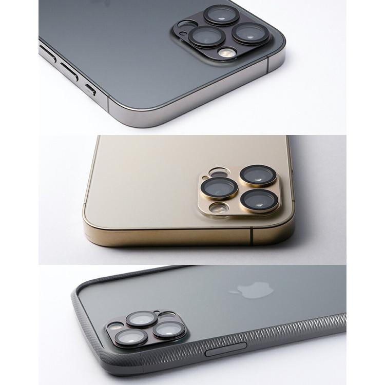 iPhone12 Pro カメラ レンズカバー Deff HYBRID Camera Lens Cover for iPhone 12 Pro DG-IP20MPGA2 ディーフ製 アイフォーン12プロ カメラ レンズ 保護｜visavis｜02