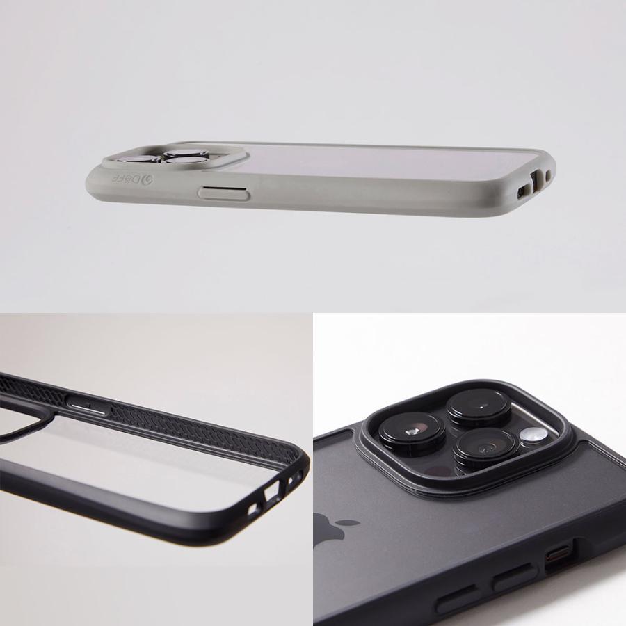 DURO（Deff） iPhone14 Pro 用 ケース HYBRID CASE CLEAVE for iPhone