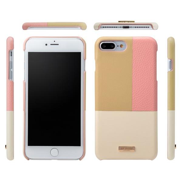 スマホケース iPhone 8 Plus / iPhone 7 Plus 用  GRAMAS COLORS ”Nudy” Leather Case Limited for iPhone 7 Plusケース｜visavis｜03