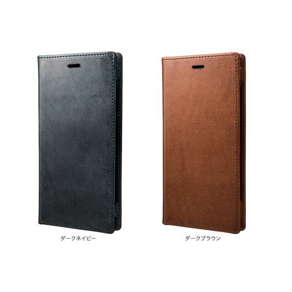 iPhone x ケース GRAMAS TOIANOレザー 手帳型 GRAMAS スマホケース iPhone X 用 ”TOIANO” Full Leather Case