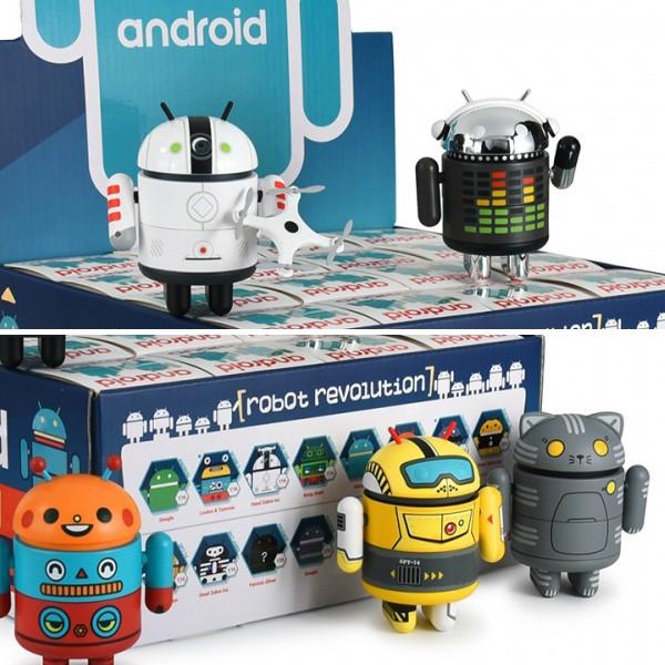 Android Robot フィギュア mini collectible revolution(1箱16個入り) ドロイド君 フィギュア｜visavis｜03