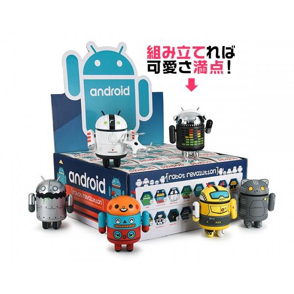 Android Robot フィギュア mini collectible revolution(1箱16個入り) ドロイド君 フィギュア｜visavis｜04